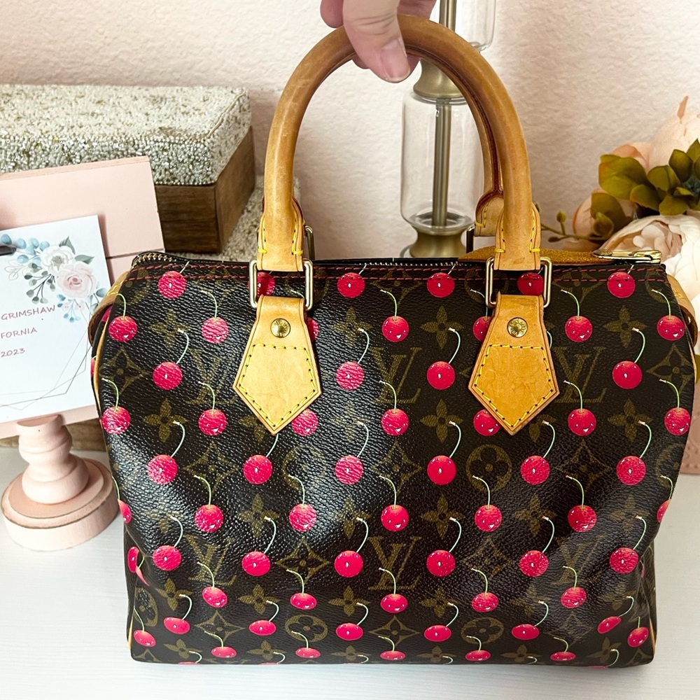 🍒 Murakami Cerises Cherry Speedy 25 - LIMITED EDITION!